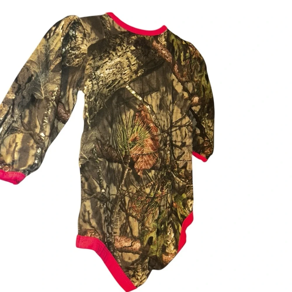 Infant Carhartt girls camo realtree long sleeve 9 months
